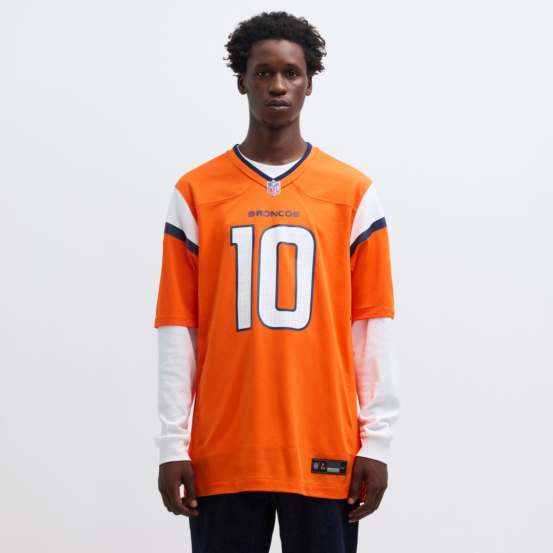 Bo Nix Denver Broncos Player Game Jersey - Orange