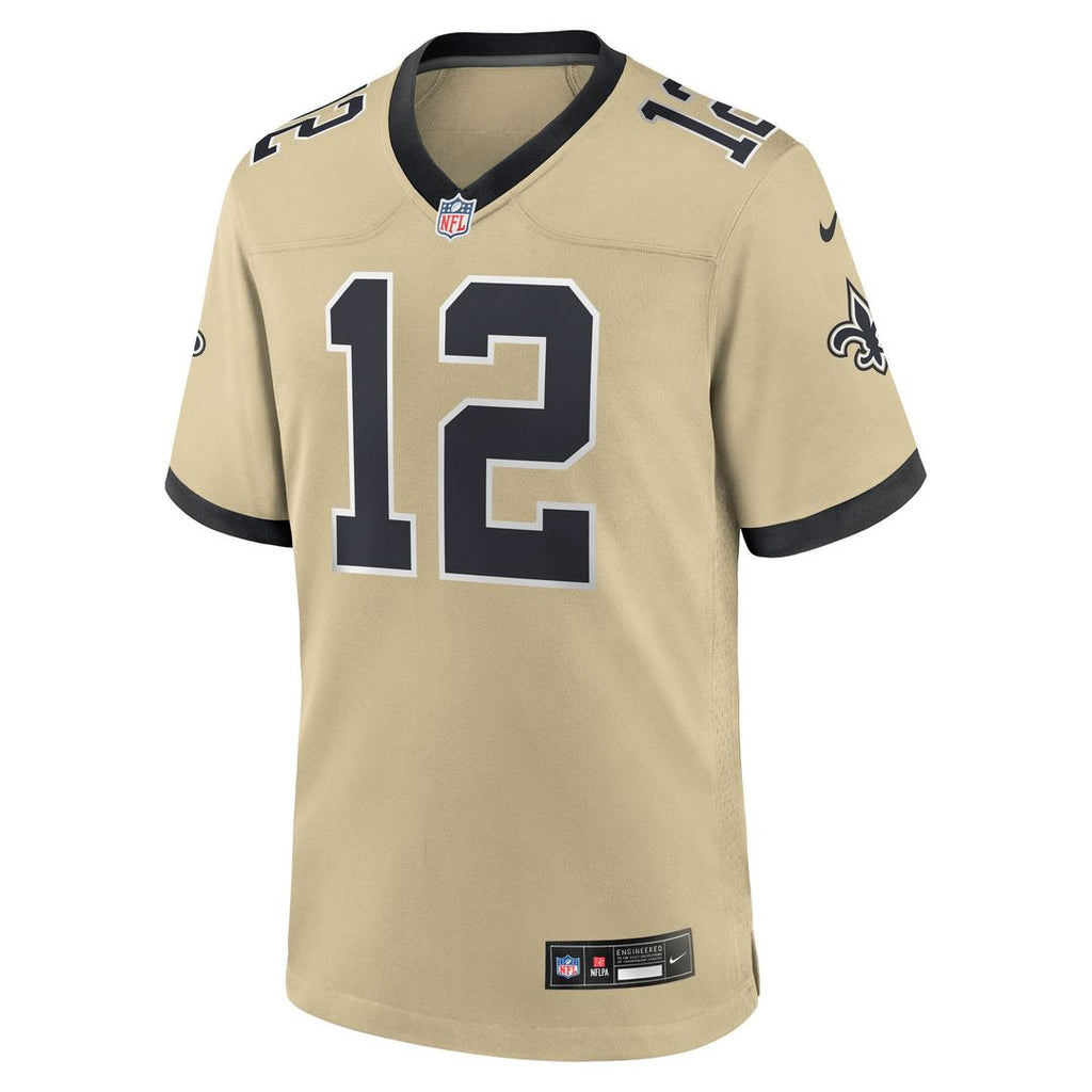 Chris Olave New Orleans Saints Youth Gameday Golds Alternate Game Player Jersey - Gold