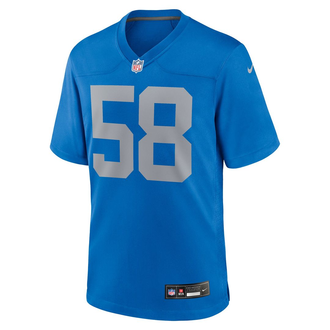Penei Sewell Detroit Lions Alternate Game Jersey - Blue