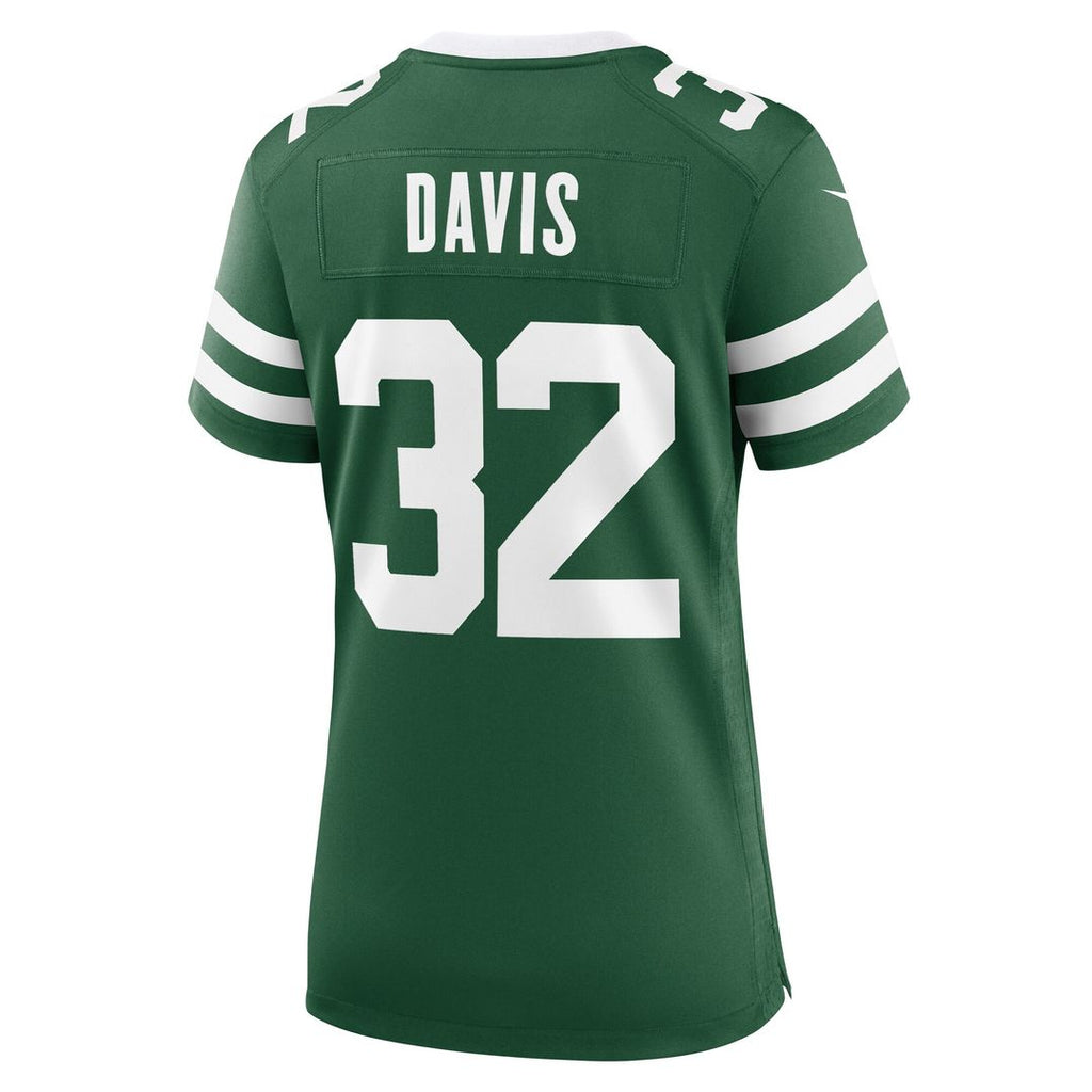 Isaiah Davis New York Jets Women's Game Jersey - Legacy Green