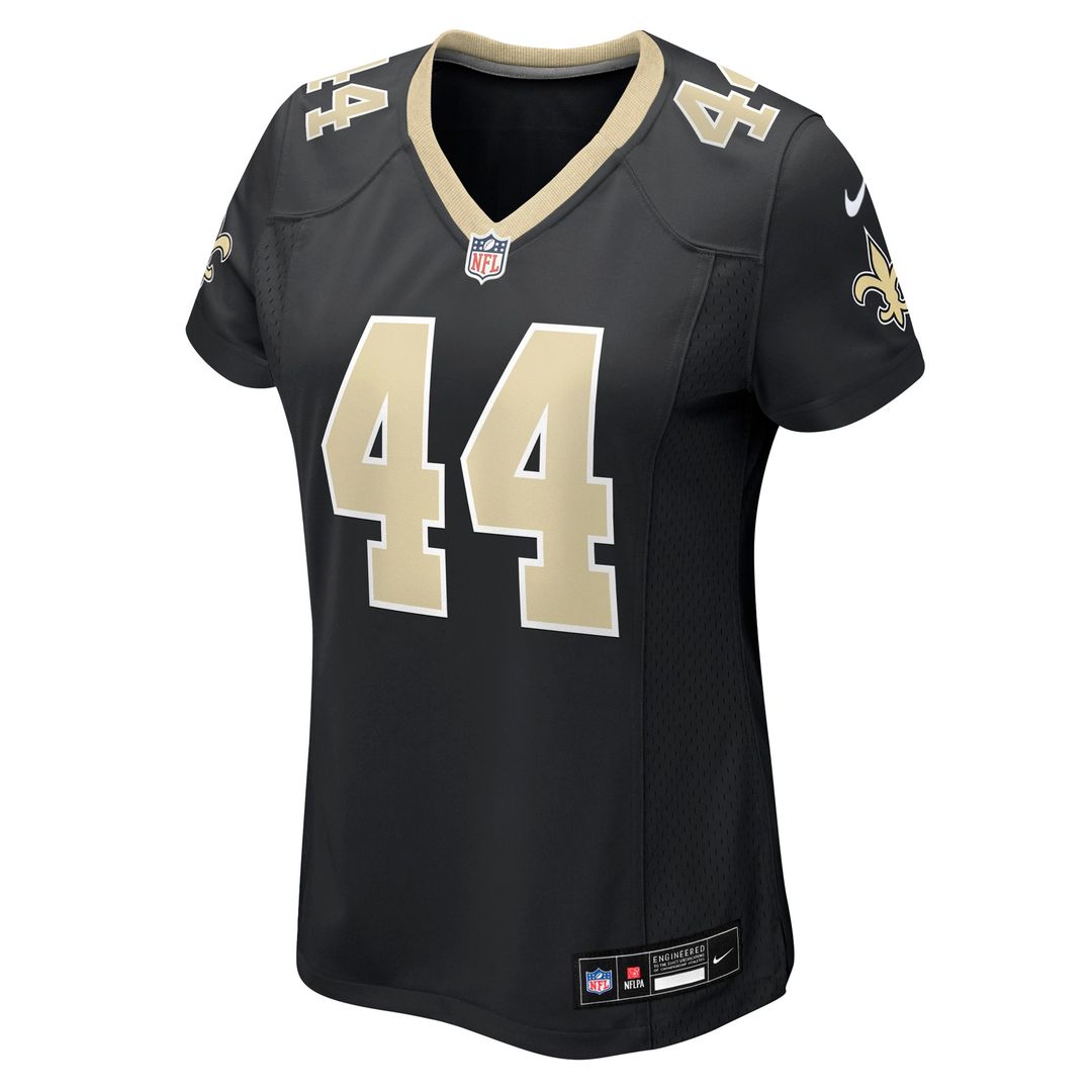 Isaiah Stalbird New Orleans Saints Women's Team Game Jersey - Black