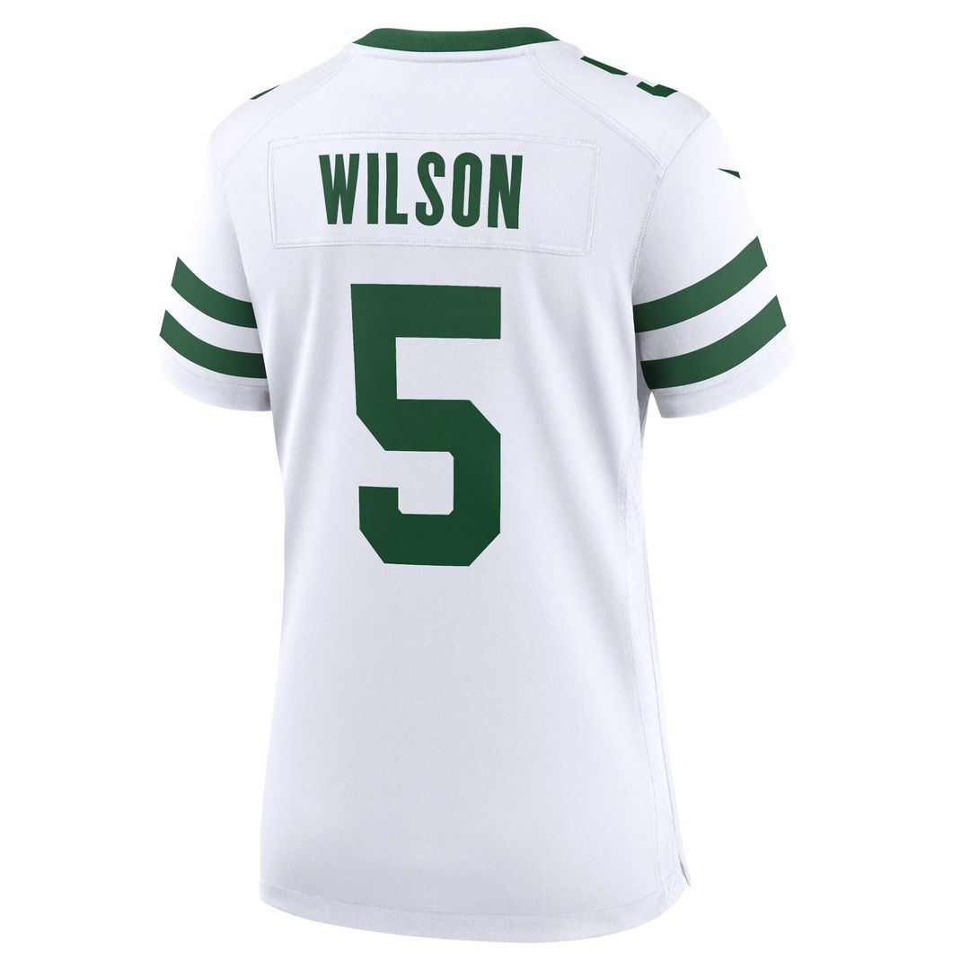 Garrett Wilson New York Jets Women's Game Jersey - Legacy White