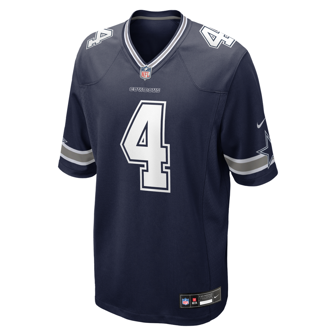 Dak Prescott Dallas Cowboys Game Team Jersey - Navy