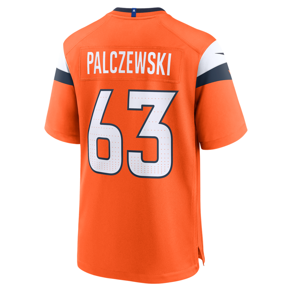 Alex Palczewski Denver Broncos Team Game Jersey - Orange