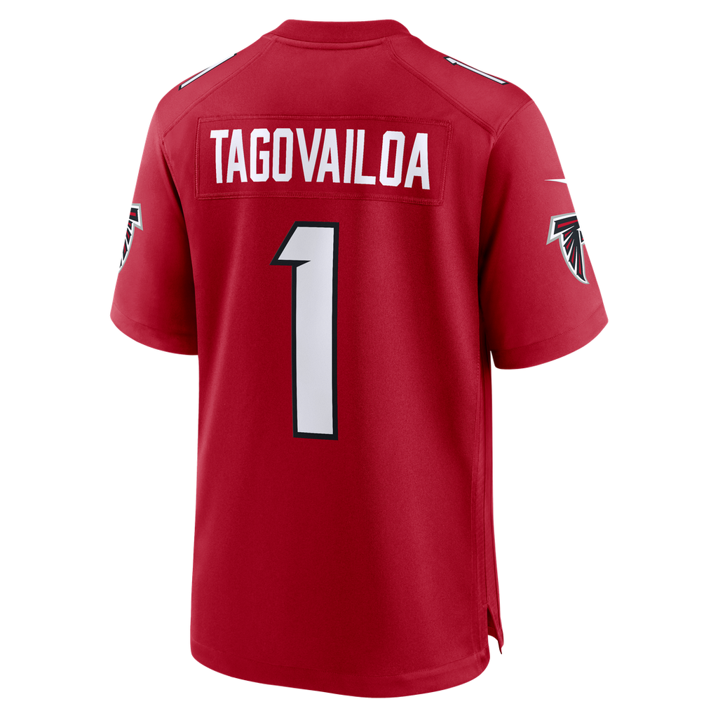 Tua Tagovailoa Atlanta Falcons Game Jersey - Red