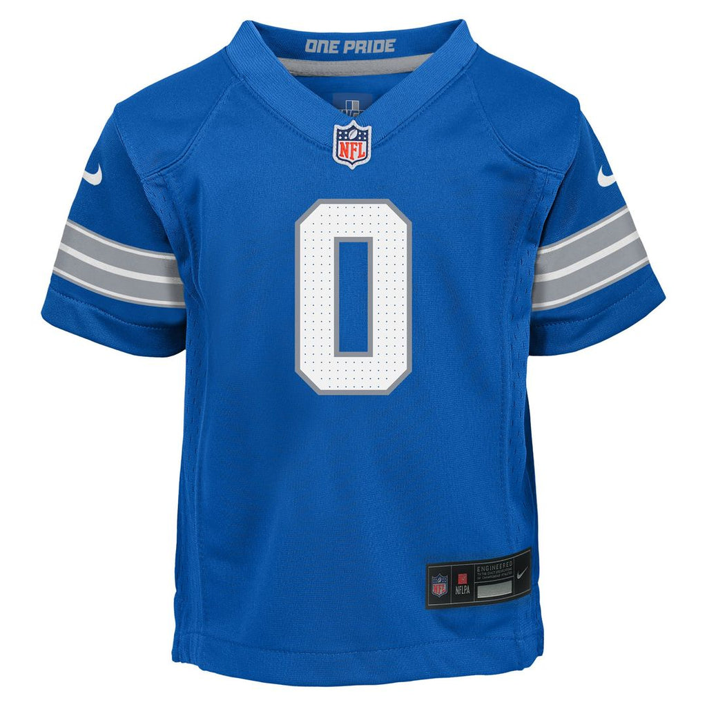 Jahmyr Gibbs Detroit Lions Toddler Alternate Game Jersey - Black