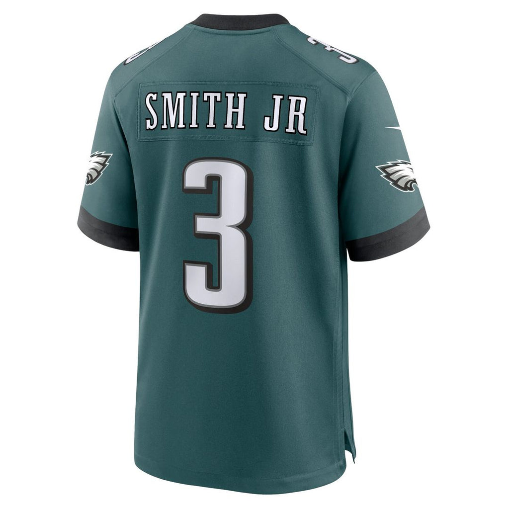 Nolan Smith Philadelphia Eagles Team Game Jersey - Midnight Green