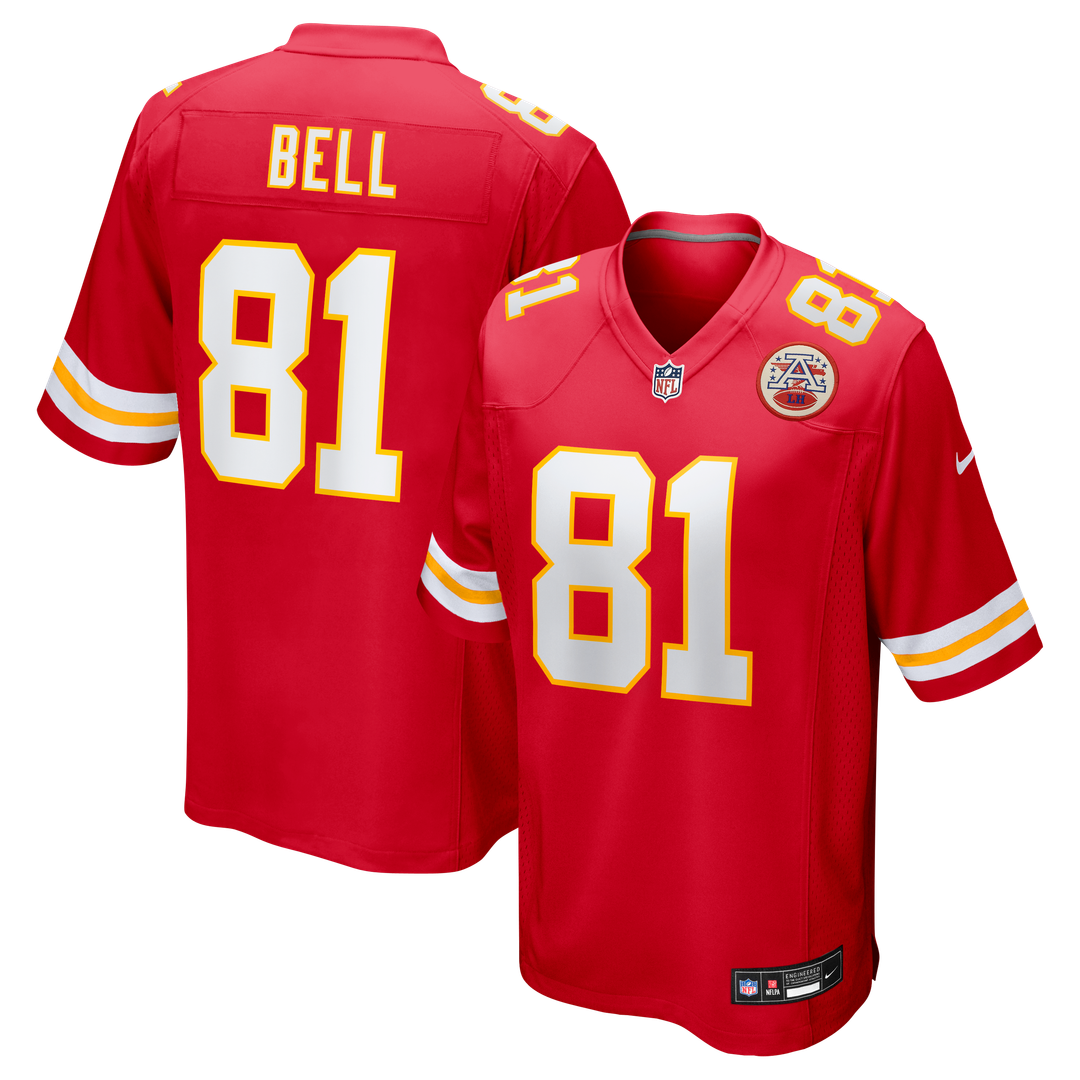 Blake Bell Kansas City Chiefs Game Player Jersey - Red