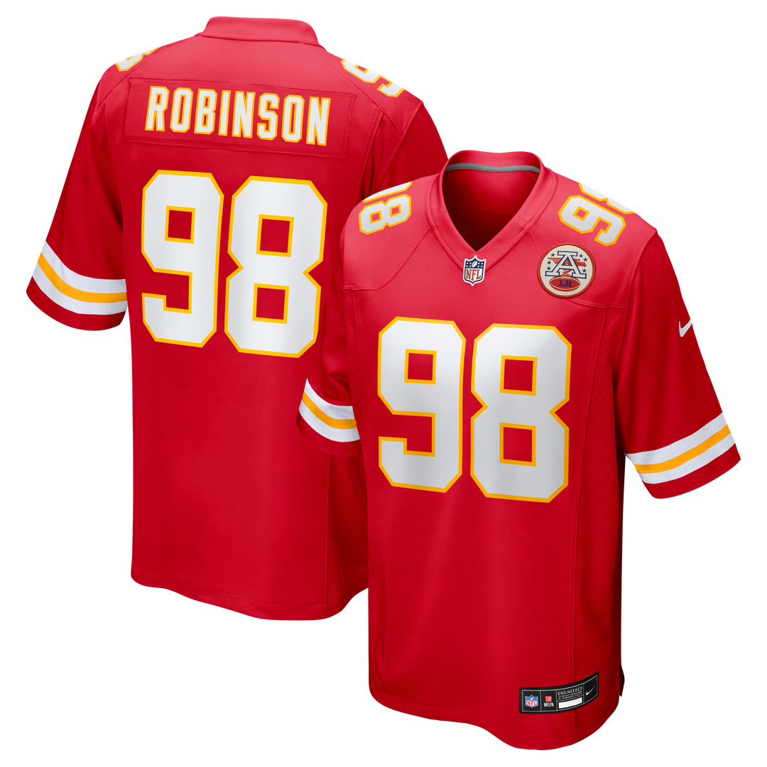 Janarius Robinson Kansas City Chiefs Team Game Jersey - Red
