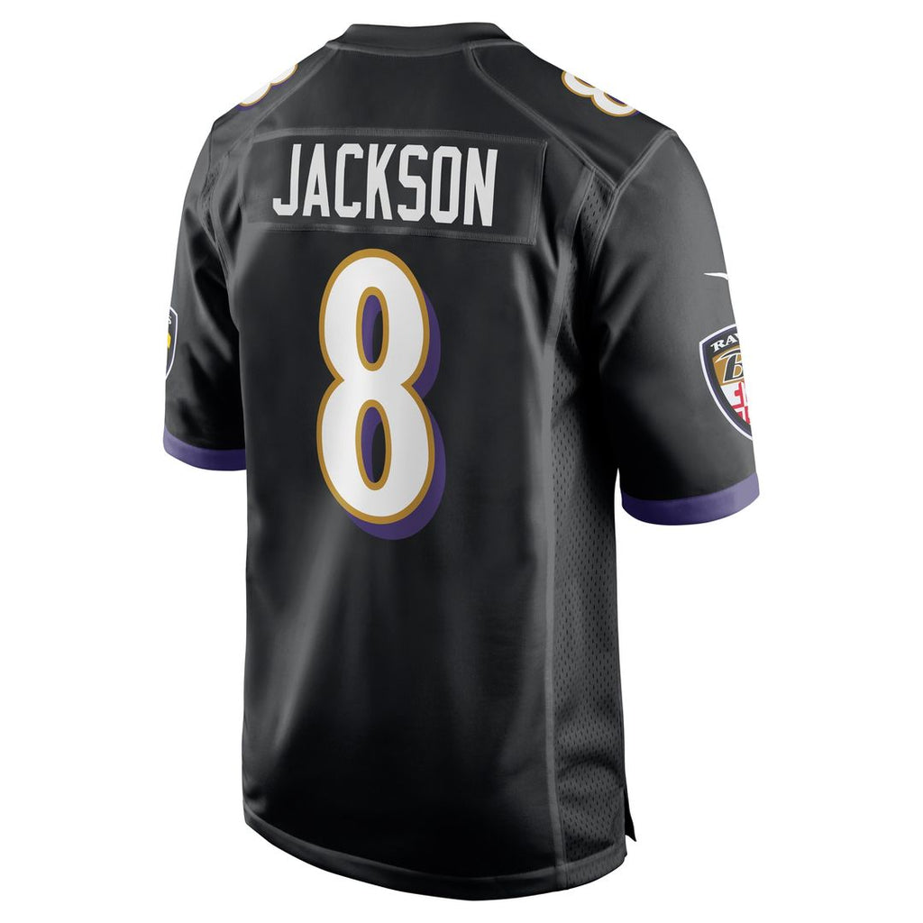 Lamar Jackson Baltimore Ravens Alternate Game Jersey - Purple