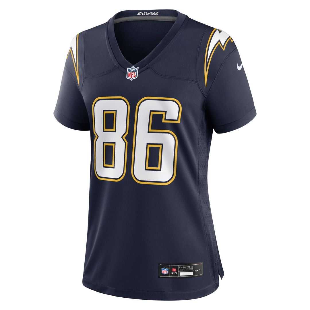 Oronde Gadsden Los Angeles Chargers Women's Alternate Charger Power Game Jersey - Gold