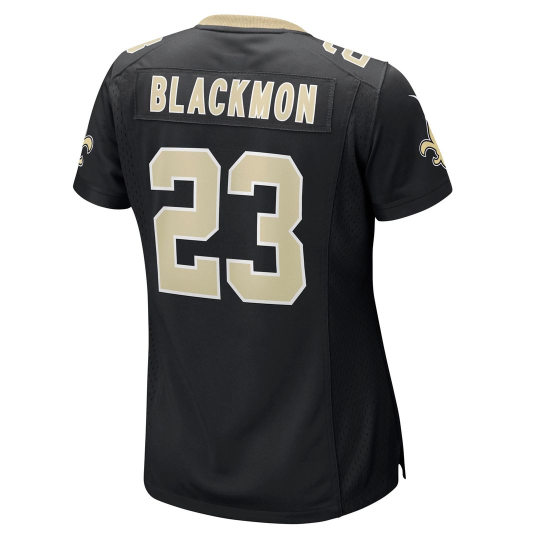 Julian Blackmon New Orleans Saints Women's Team Game Jersey - Black