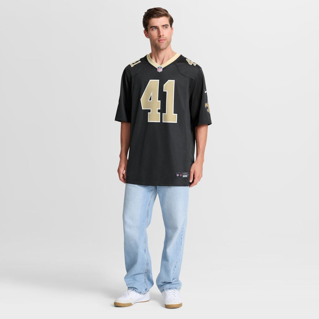 Alvin Kamara New Orleans Saints Game Jersey - Black