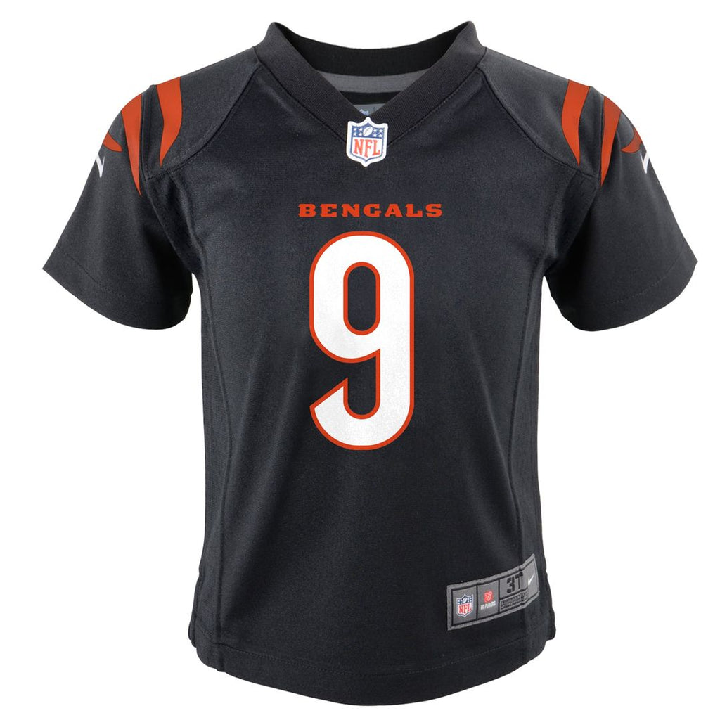 Joe Burrow Cincinnati Bengals Toddler Game Jersey - Black