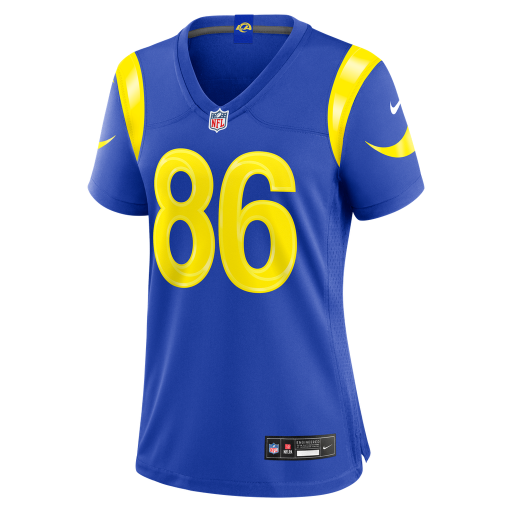 Max Klare Los Angeles Rams Women's Team Game Jersey - Royal