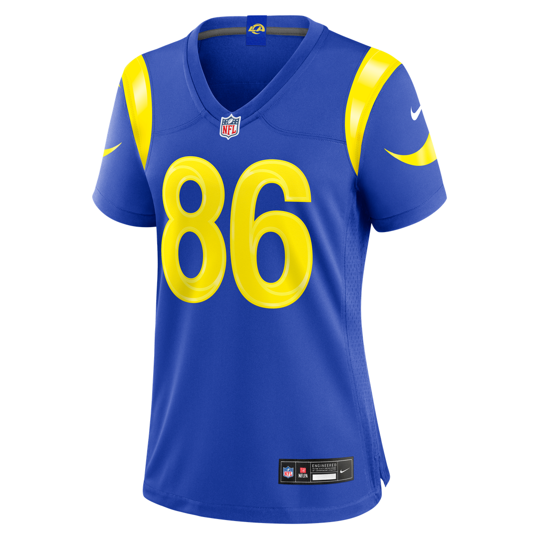 Max Klare Los Angeles Rams Women's Team Game Jersey - Royal