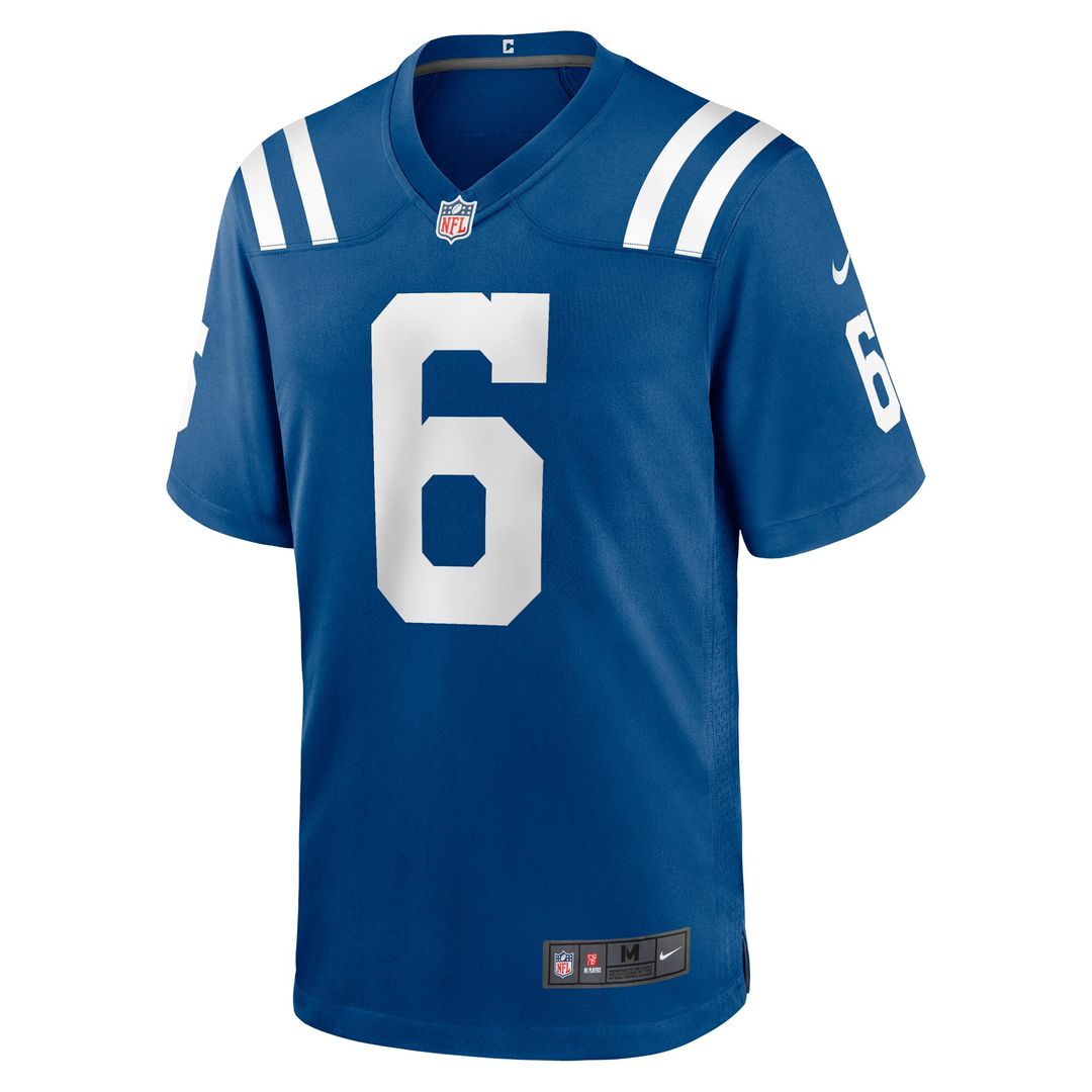 Anthony Gould Indianapolis Colts Game Jersey - Royal