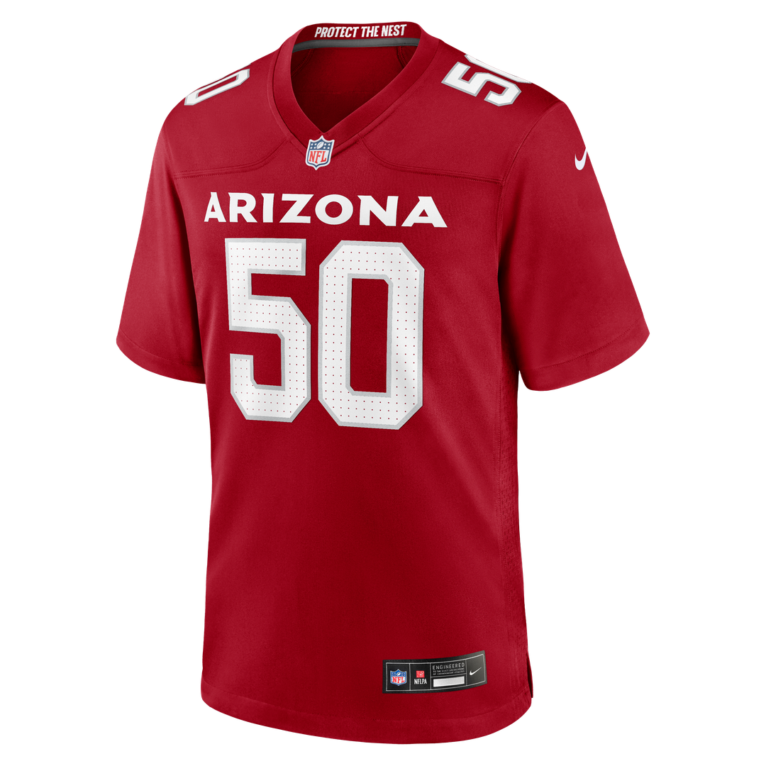Cody Simon Arizona Cardinals Team Game Jersey - Cardinal