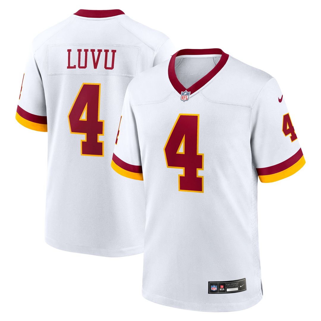 Frankie Luvu Washington Commanders Hail Raiser Alternate Game Jersey - Black