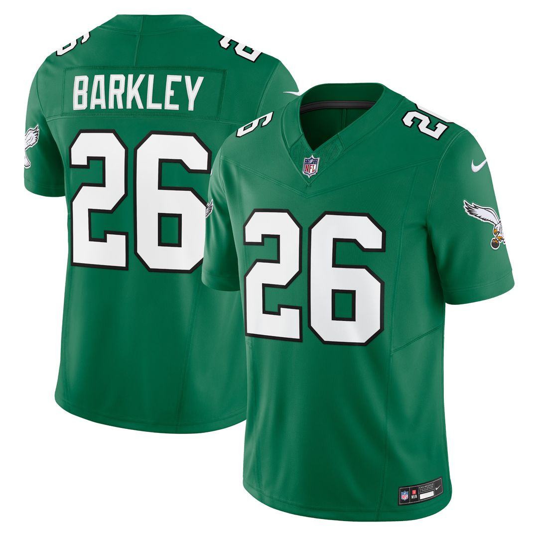 Saquon Barkley Philadelphia Eagles Vapor F.U.S.E. Limited Jersey - Black