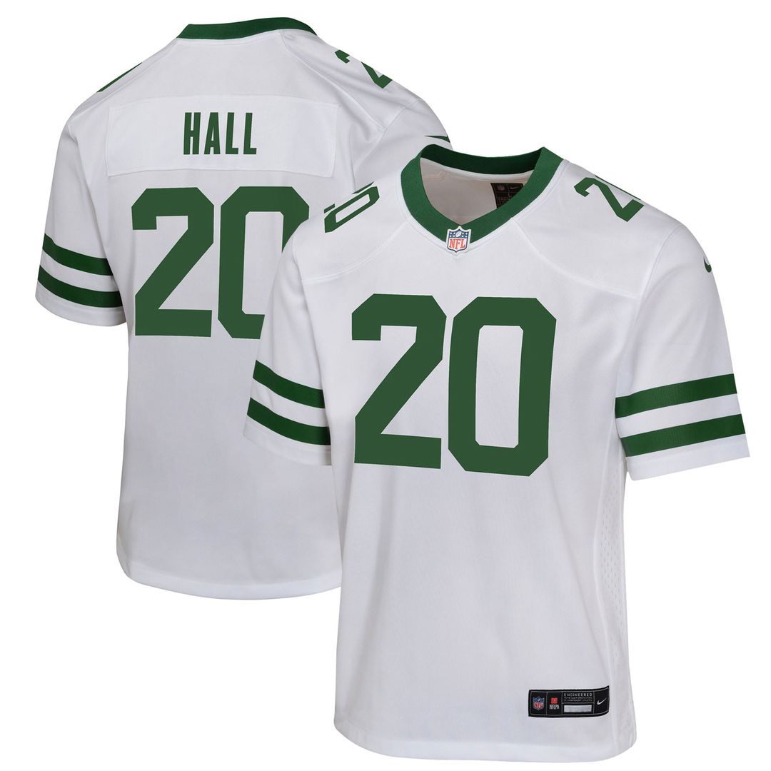 Breece Hall New York Jets Youth Game Jersey - Black