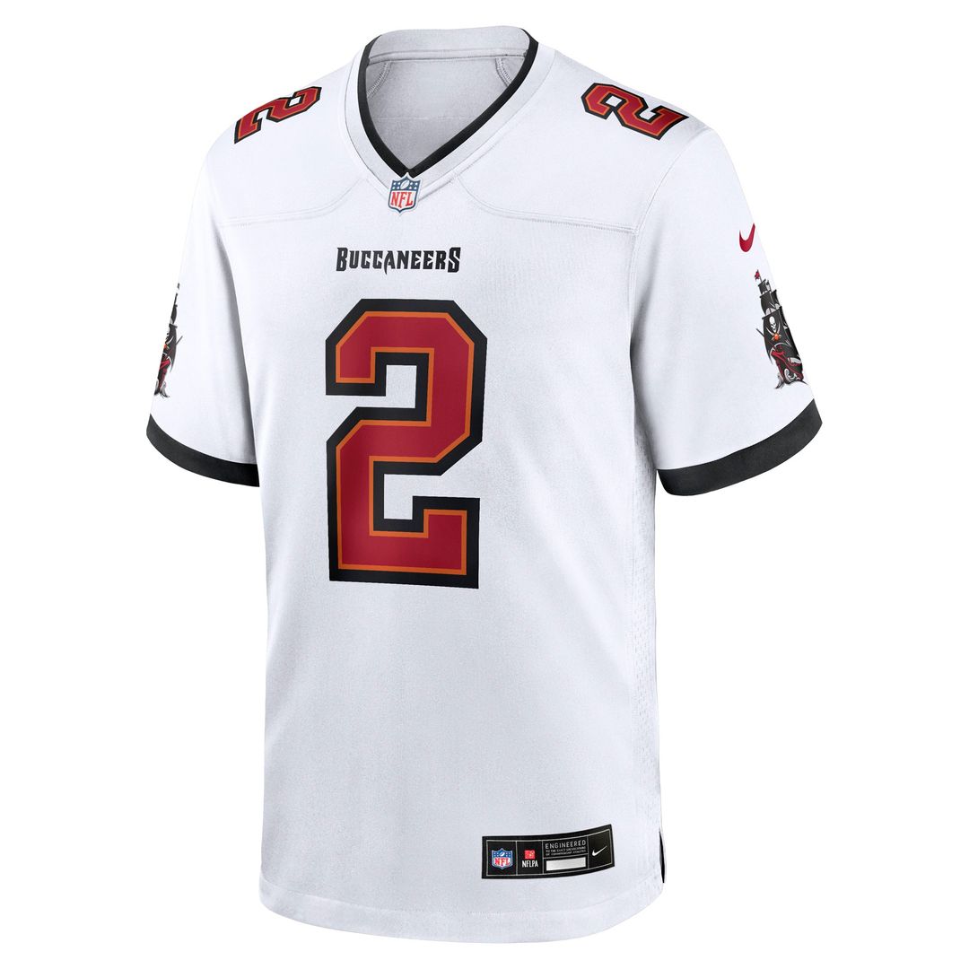 Emeka Egbuka Tampa Bay Buccaneers Game Jersey - White