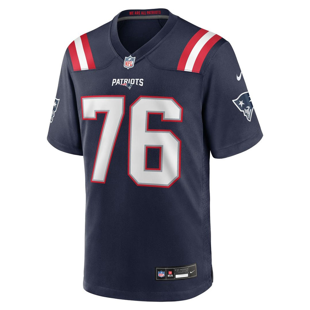 Morgan Moses New England Patriots Team Game Jersey - Navy