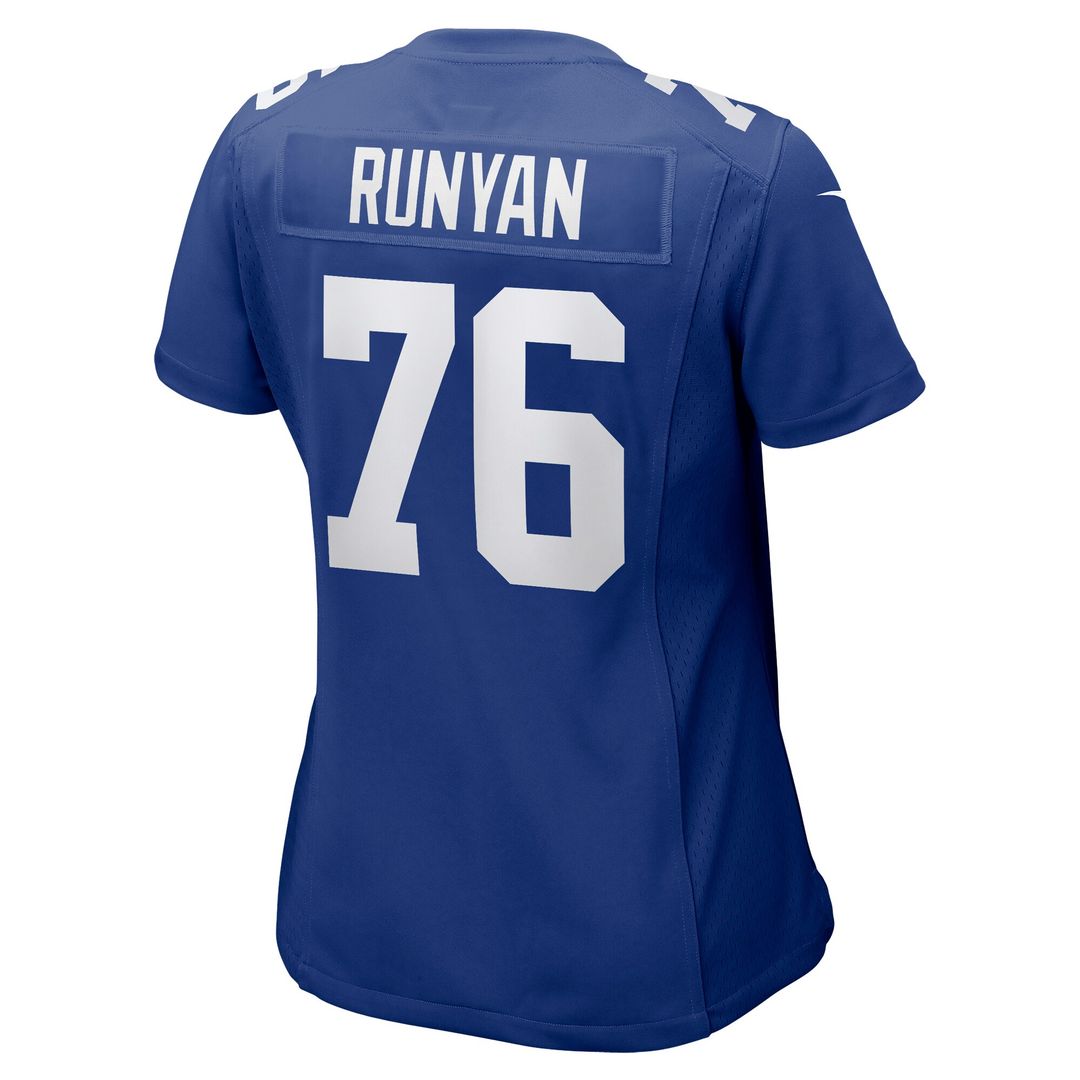 Jon Runyan New York Giants Women's Game Jersey - Royal