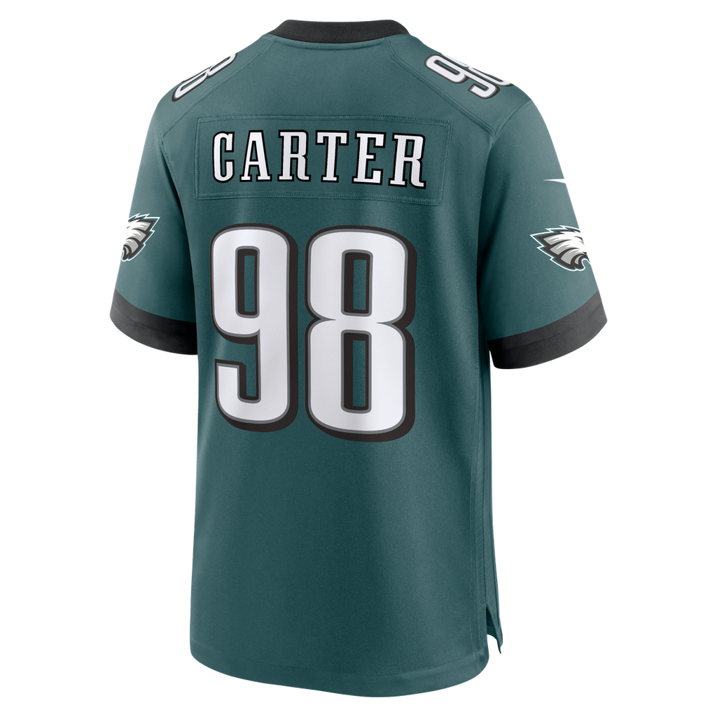 Jalen Carter Philadelphia Eagles Alternate Game Jersey - Kelly Green