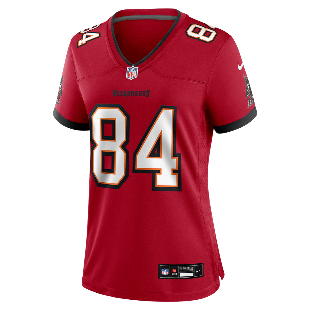 Bauer Sharp Tampa Bay Buccaneers Women's Team Game Jersey - Red