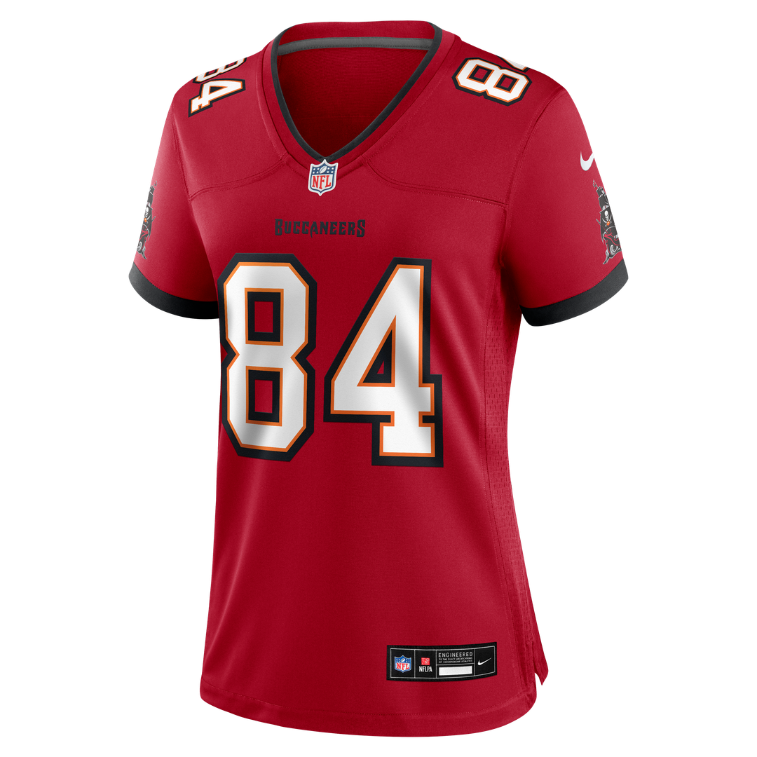 Bauer Sharp Tampa Bay Buccaneers Women's Team Game Jersey - Red