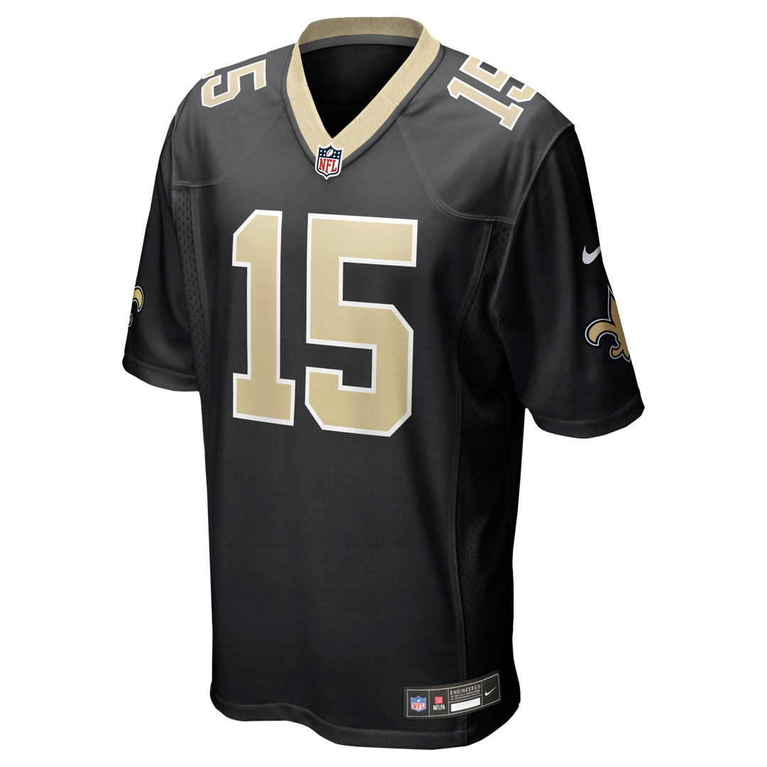 Mason Tipton New Orleans Saints Team Game Jersey - Black