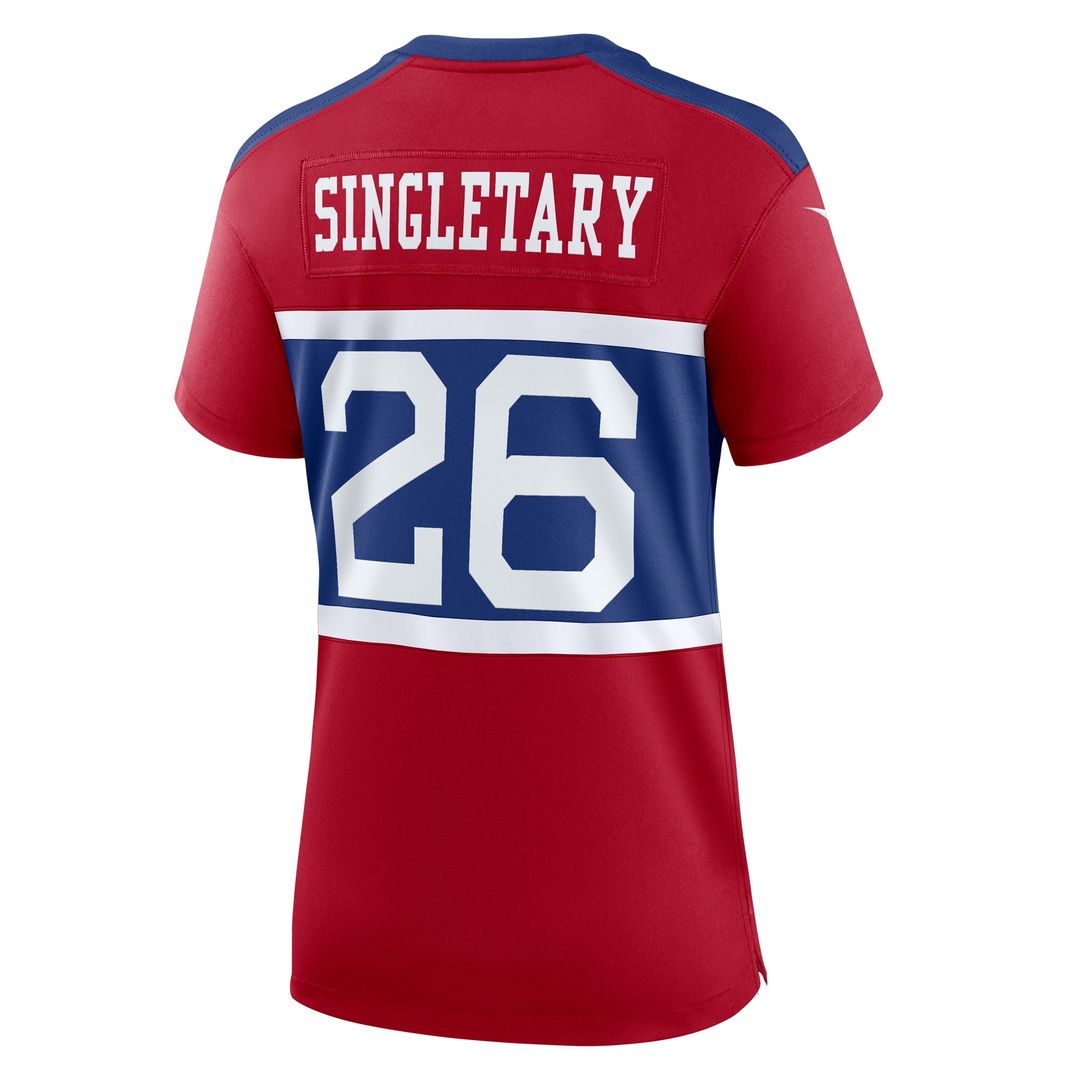 Devin Singletary New York Giants Women's Alternate Game Jersey - Century Red