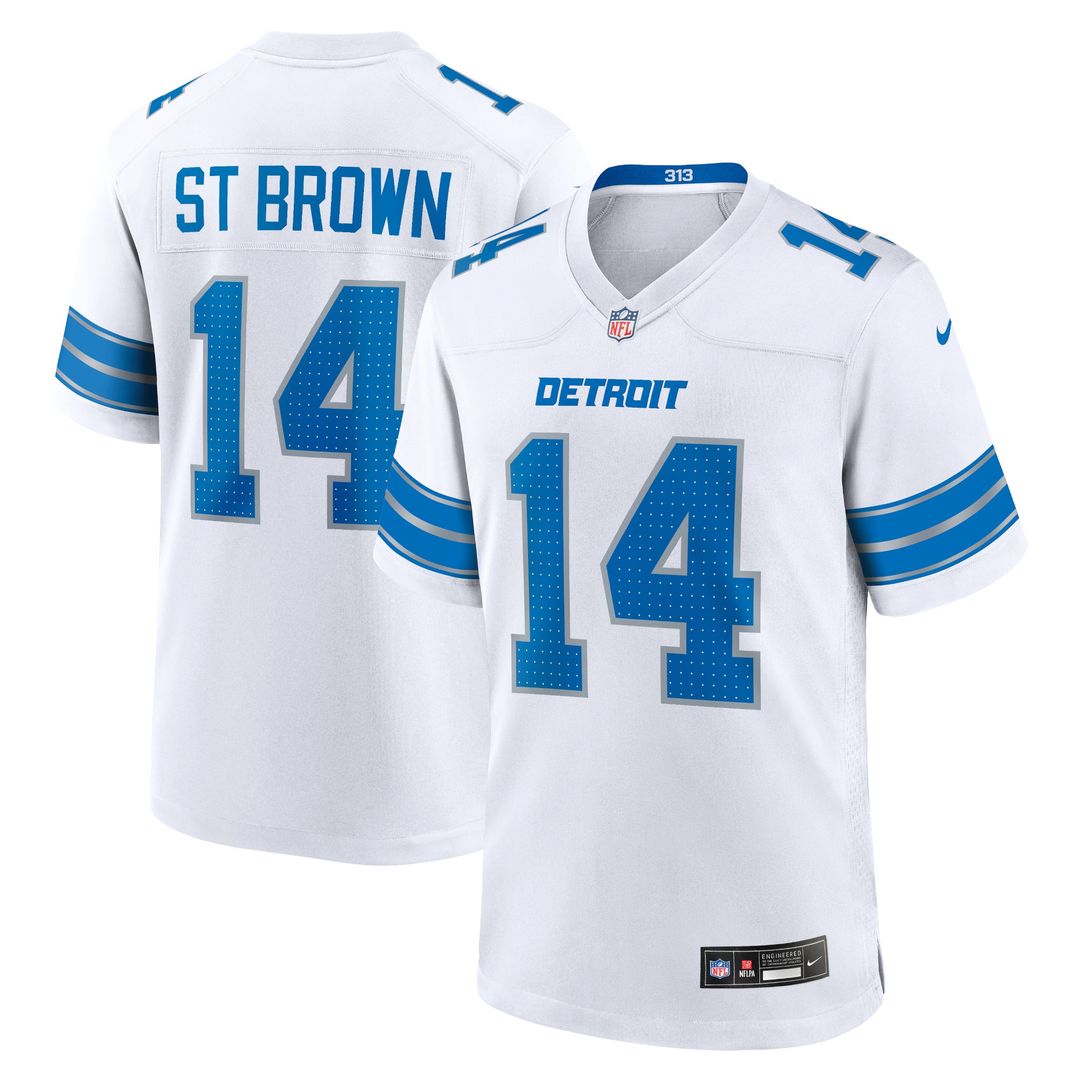 Amon-Ra St. Brown Detroit Lions 2nd Alternate Game Jersey - Black