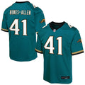 Josh Hines-Allen Jacksonville Jaguars Youth Alternate 2 Prowler Throwback Game Jersey - Teal
