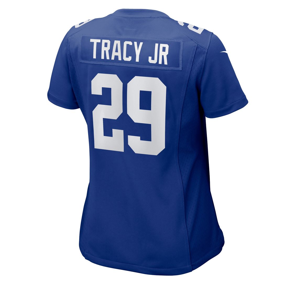 Tyrone Tracy Jr. New York Giants Women's Game Jersey - Royal