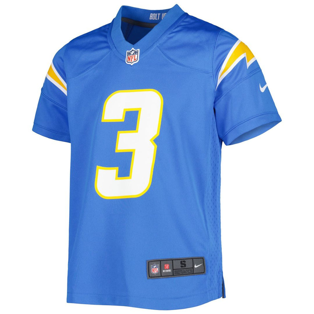 Derwin James Jr. Los Angeles Chargers Youth Game Jersey - Powder Blue