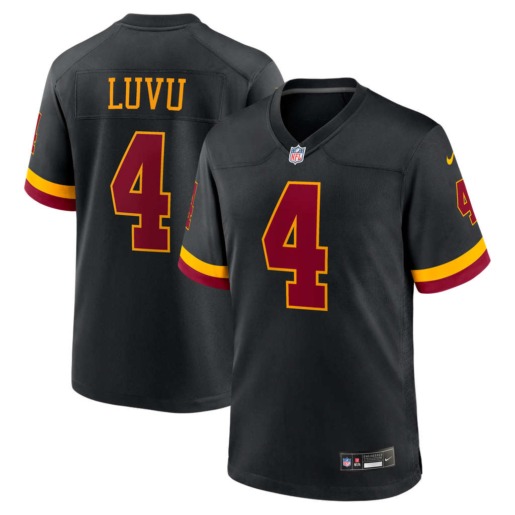 Frankie Luvu Washington Commanders Hail Raiser Alternate Game Jersey - Black