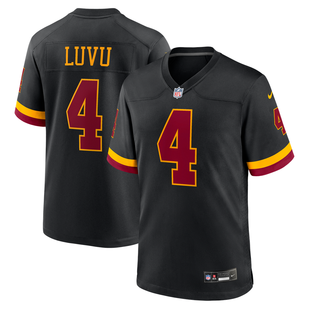 Frankie Luvu Washington Commanders Hail Raiser Alternate Game Jersey - Black