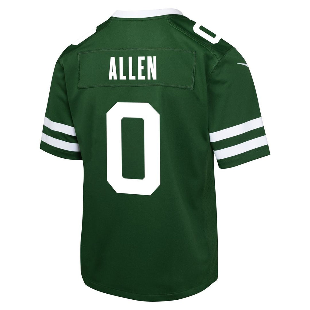 Braelon Allen New York Jets Youth Team Game Jersey - Green