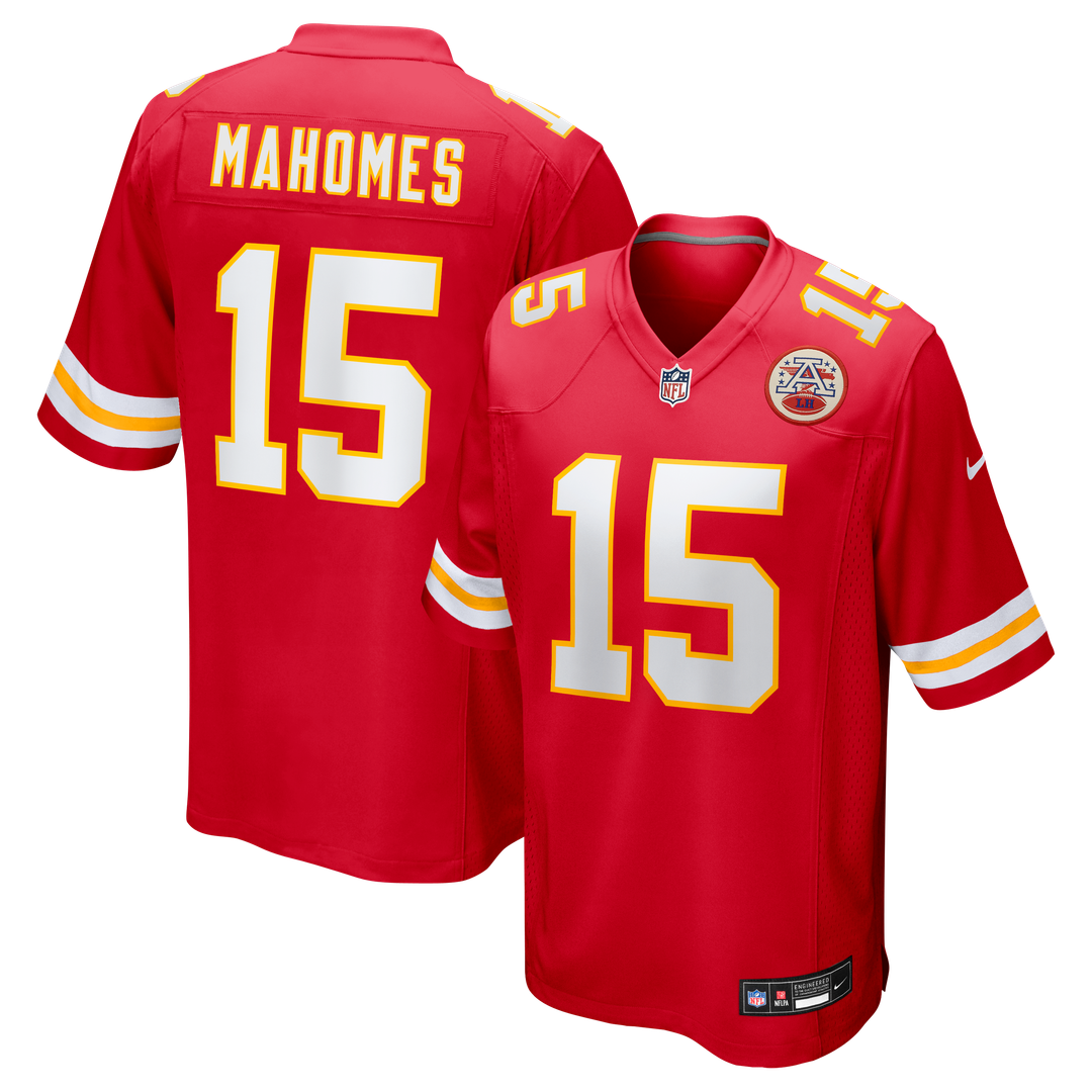Patrick Mahomes Kansas City Chiefs Game Jersey - Red