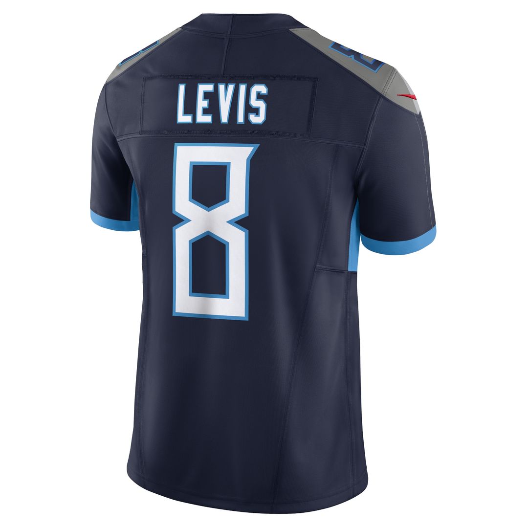 Will Levis Tennessee Titans Alternate Oilers Throwback Vapor F.U.S.E. Limited Jersey - Light Blue