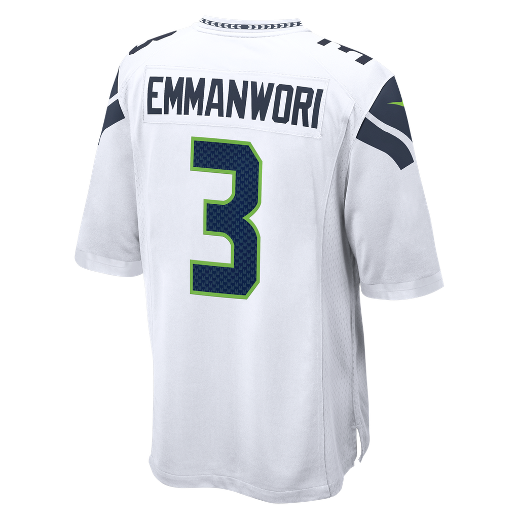 Nick Emmanwori Seattle Seahawks Game Jersey - White