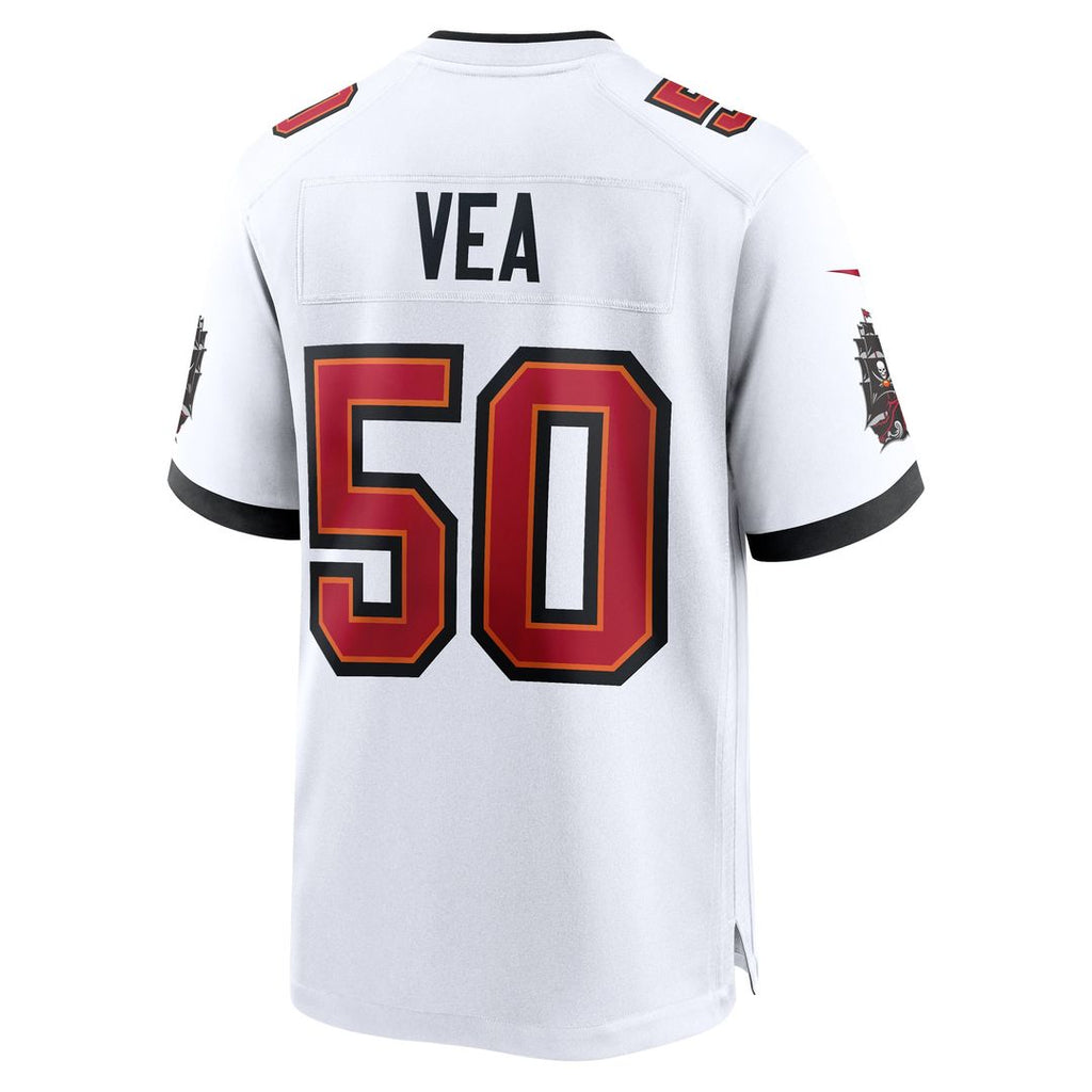 Vita Vea Tampa Bay Buccaneers White Game Jersey - White
