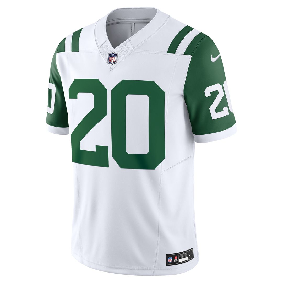 Breece Hall New York Jets Classic Alternate Vapor F.U.S.E. Limited Jersey - White