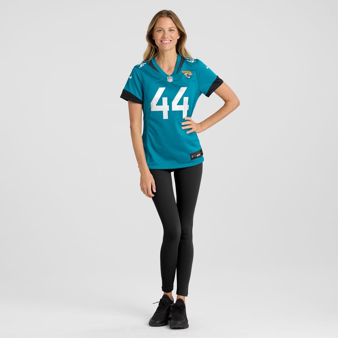 Travon Walker Jacksonville Jaguars Women's Player Jersey - Teal