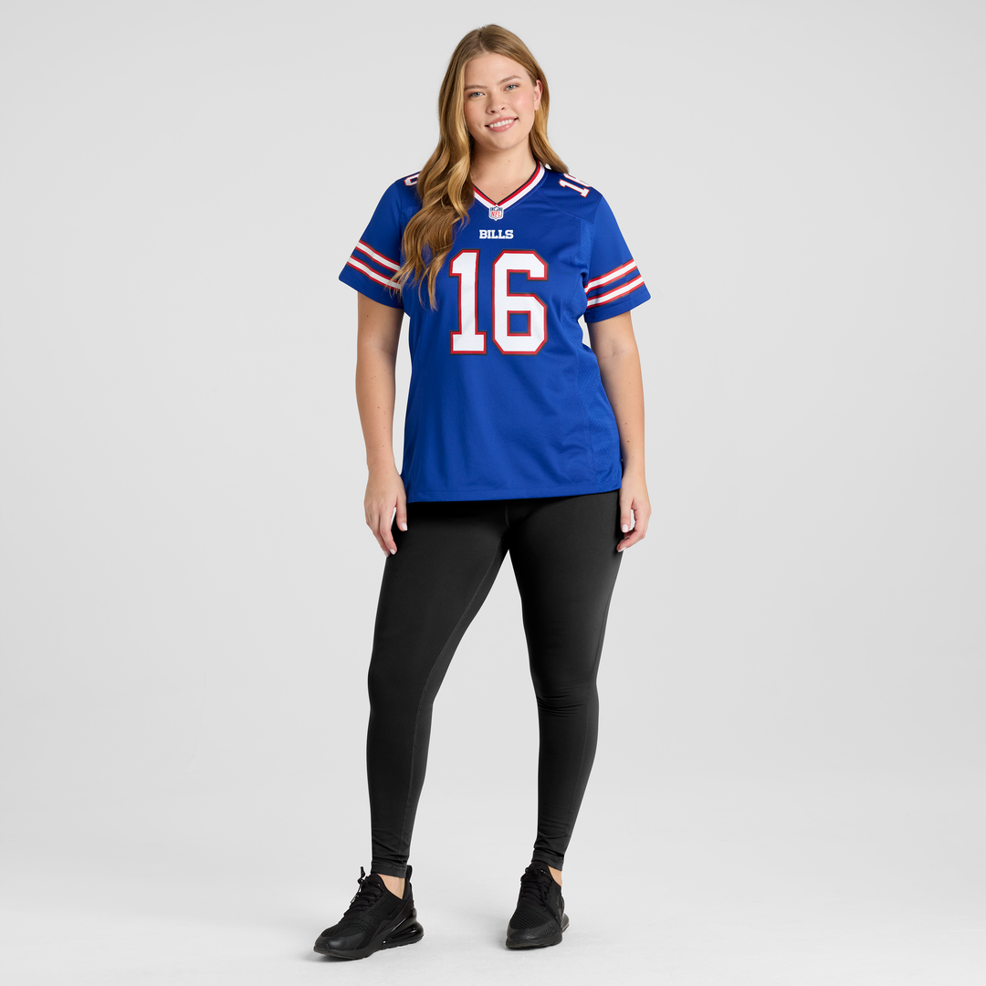 Tyler Bass Buffalo Bills Women's Team Game Jersey - Royal