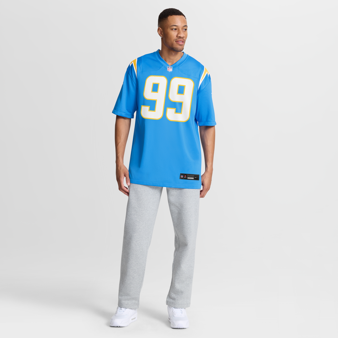 Scott Matlock Los Angeles Chargers Team Game Jersey - Powder Blue