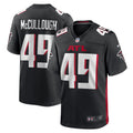 Liam McCullough Atlanta Falcons Team Game Jersey - Black