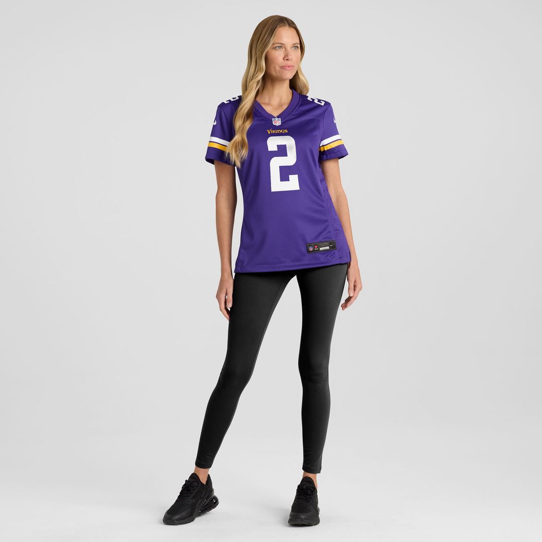 Isaiah Rodgers Minnesota Vikings Women's Team Game Jersey - Purple